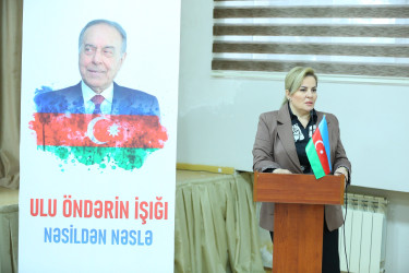 11 dekabr 2025-ci il tarixində 83 № li məktəb-liseydə Ümummilli Lider Heydər Əliyevin xatirəsinə həsr olunmuş “Ulu Öndərin izi ilə – nəsildən nəsilə” adlı tədbir