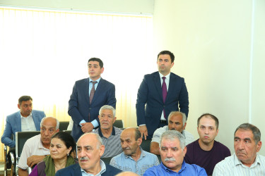 24 iyun 2025-ci il tarixində Binəqədi Rayon İcra Hakimiyyətinin başçısı Elxan Allahverdiyevin M.Ə.Rəsulzadə qəsəbəsinin sakinləri ilə səyyar qəbulu