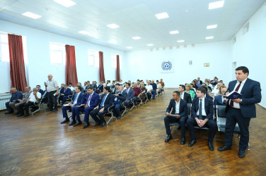 17 sentyabr 2026-cı il tarixində Binəqədi Rayon İcra Hakimiyyətinin başçısı Elxan Allahverdiyevin Biləcəri qəsəbə sakinləri ilə səyyar qəbulu