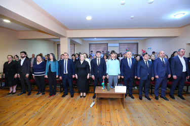 Azərbaycan ədəbiyyatının görkəmli nümayəndəsi, xalq şairi, dramaturq, ədəbiyyatşünas, pedaqoq və ictimai xadim, akademik Bəxtiyar Vahabzadənin anadan olmasının 100 illik yubileyinə həsr olunmuş “Şeirin Bəxtiyar Nidası”  adlı tədbir