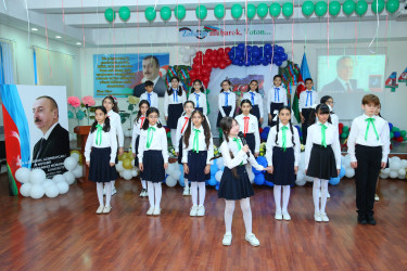 31 oktyabr 2025-ci il tarixində Binəqədi rayonu Rüstəm Əliyev adına 3 nömrəli tam orta məktəbdə “Konstitusiya və Suverenlik İli” çərçivəsində “Zəfər, Bayraq və Konstitusiya” adlı tədbir