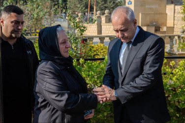 8 Noyabr- “Zəfər Günü”nün beşinci ildönümü ilə əlaqədar Binəqədi rayonunda şəhidlərimizin əziz xatirəsinin yad edilməsi