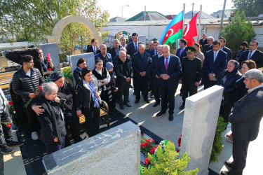 Vətən müharibəsi şəhidləri Teymur Tağı oğlu Zeynalov və Vahid Sahib oğlu Abbasovun şəhadətlərinin ikinci ildönümü ilə əlaqədar anım tədbirləri