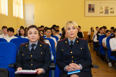 "Narkomaniyaya yox deyək” mövzusunda növbəti maarifləndirici tədbir