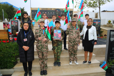 Vətən müharibəsi şəhidi “Azərbaycan Bayrağı” ordenli əsgər Ələsgər Elxan oğlu Cavadovun şəhadətinin ikinci ildönümü münasibətilə anım mərasimi