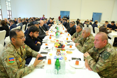 27 Sentyabr 2025-ci il tarixində Anım Gününün beşinci ildönümünün qeyd olunması ilə əlaqədar Binəqədi Rayon İcra Hakimiyyətinin təşkilatçılığı ilə Heydər Məscidində şəhidlərimizin əziz xatirəsinə ehsan süfrəsi