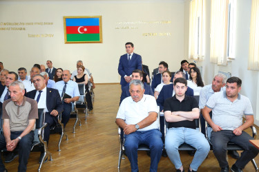 24 iyul 2025-ci il tarixində Binəqədi Rayon İcra Hakimiyyətinin başçısı Elxan Allahverdiyevin M.Ə.Rəsulzadə qəsəbəsinin sakinləri ilə səyyar qəbulu