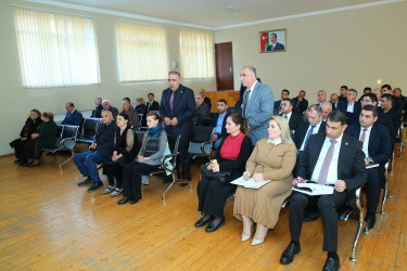 18 noyabr 2025-ci il tarixində Binəqədi Rayon İcra Hakimiyyətinin başçısı Elxan Allahverdiyevin 6-cı mikrorayon sakinləri ilə səyyar qəbulu