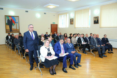 16 oktyabr 2025-ci il tarixində Binəqədi Rayon İcra Hakimiyyətinin başçısı Elxan Allahverdiyevin 9-cu mikrorayon sakinləri ilə səyyar qəbulu