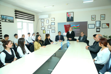 22 may 2025-ci il tarixində "Konstitusiya Dövlətimizin Milli Sərvətidir" adlı tədbir