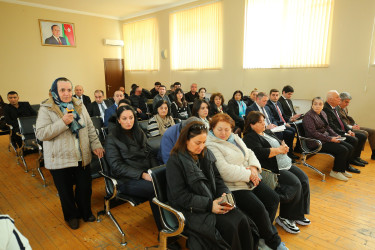 10 mart 2026-cı il tarixində Binəqədi Rayon İcra Hakimiyyətinin başçısı Elxan Allahverdiyevin 6-cı mikrorayon sakinləri ilə səyyar qəbulu