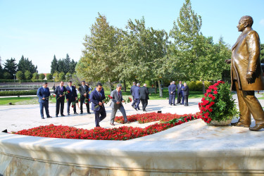 Binəqədi rayonunda Yeni Azərbaycan Partiyasının yaradılmasının 30-cu ildönümü münasibətilə təntənəli tədbir