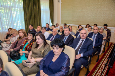 13 iyul 2026-cı il tarixində Ümummilli Lider Heydər Əliyevin ilk dəfə siyasi rəhbərliyə gəlişinin 57-ci ildönümünə  həsr olunmuş “14 iyul 1969-cu il: Tarixi dönüş və Azərbaycanın milli  inkişaf yolunun başlanğıcı” adlı  tədbir