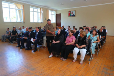 13 avqust 2026-cı il tarixində Binəqədi Rayon İcra Hakimiyyətinin başçısı Elxan Allahverdiyevin 6-cı mikrorayon sakinləri ilə səyyar qəbulu