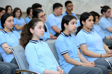 27 may 2025-ci il tarixində 83 № li məktəb-liseydə "Narkotiksiz gələcək naminə!” mövzusunda tədbir