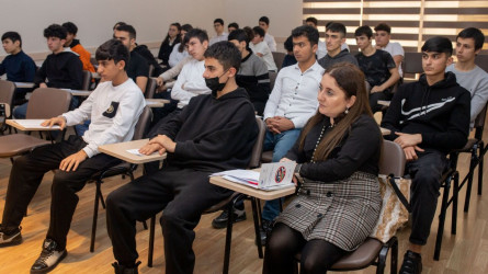 “NARKOMANİYA -  Dünyamızı qaraldan ağ ölüm!” layihəsi çərçivəsində maarifləndirici görüşü