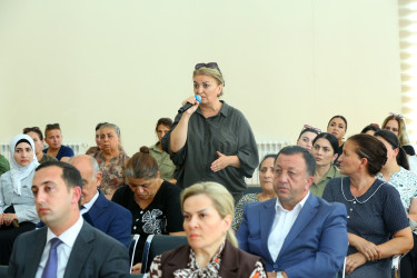 03 sentyabr 2026-cı il tarixində Binəqədi Rayon İcra Hakimiyyətinin başçısı Elxan Allahverdiyevin Binəqədi qəsəbə sakinləri ilə səyyar qəbulu