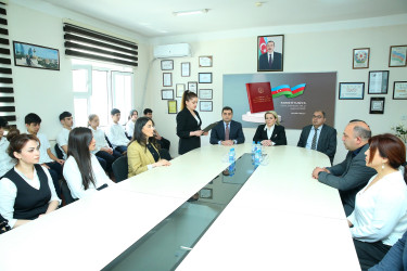 22 may 2025-ci il tarixində "Konstitusiya Dövlətimizin Milli Sərvətidir" adlı tədbir