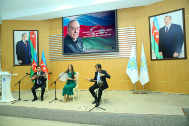 08 may 2025-ci il tarixində  “Konstitusiya və Suverenlik İli” çərçivəsində ümummilli lider Heydər Əliyevin anadan olmasının 102-ci ildönümünə həsr olunmuş “Ümummilli Lider Heydər Əliyev müstəqil Azərbaycan Konstitusiyasının müəllifidir” adlı tədbir