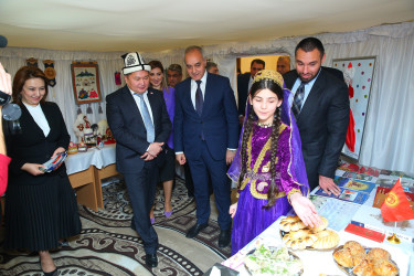 Binəqədi rayonunda “Olimpiya Mədəniyyəti və Təhsil Proqramı” (OCEP) çərçivəsində Azərbaycan-Qırğızıstan dostluğuna həsr olunmuş tədbir