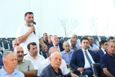 06 avqust 2026-cı il tarixində Binəqədi Rayon İcra Hakimiyyətinin başçısı Elxan Allahverdiyevin 28 May qəsəbə sakinləri ilə səyyar qəbulu