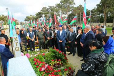 Vətən Müharibəsi şəhidləri - Sadıqlı İbrahim Şahin oğlunun və Məlikov Elvin İlham oğlunun şəhadətlərinin ikinci ildönümü münasibətilə anım mərasimi