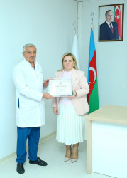 17 iyun 2025-ci il tarixində rayon ərazisində fəaliyyət göstərən Ə.D.Məlikov adına Binəqədi Tibb Mərkəzində 17 İyun – “Tibb İşçilərinin Peşə Bayramı Günü” münasibətilə tədbir