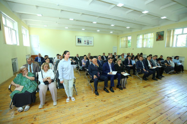 23 iyun 2026-cı il tarixində Binəqədi Rayon İcra Hakimiyyətinin başçısı Elxan Allahverdiyevin 9-cu mikroayon sakinləri ilə səyyar qəbulu
