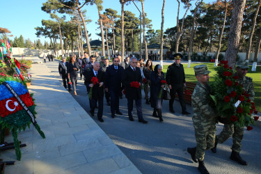 Şəhid tibb xidməti kapitanı Anar Kərəm oğlu Məmmədovun şəhadətinin ikinci ildönümü münasibətilə anım mərasimi