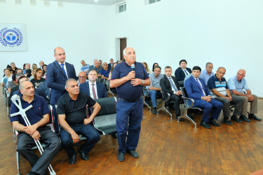 10 iyul 2025-ci il tarixində Binəqədi Rayon İcra Hakimiyyətinin başçısı Elxan Allahverdiyevin Biləcəri qəsəbə sakinləri ilə səyyar qəbulu