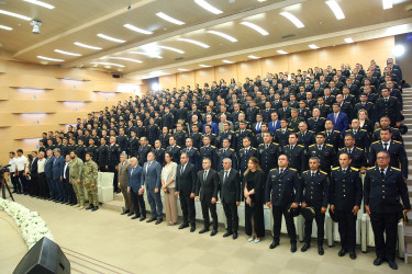 02 iyul 2025-ci il tarixində Binəqədi Rayon İcra Hakimiyyətinin inzibati binasında 2 İyul-“Azərbaycan Polisi Günü” və Azərbaycan Polisinin yaranmasının 107-ci ildönümü münasibətilə tədbir