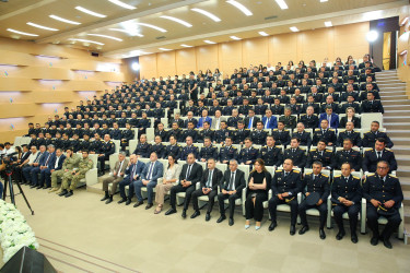 02 iyul 2025-ci il tarixində Binəqədi Rayon İcra Hakimiyyətinin inzibati binasında 2 İyul-“Azərbaycan Polisi Günü” və Azərbaycan Polisinin yaranmasının 107-ci ildönümü münasibətilə tədbir