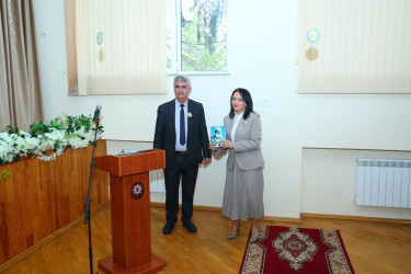 24 oktyabr 2025-ci iil tarixində General Əlağa Şıxlinski adına 135 nömrəli məktəbin 55 illik yubileyi münasibətilə tədbir