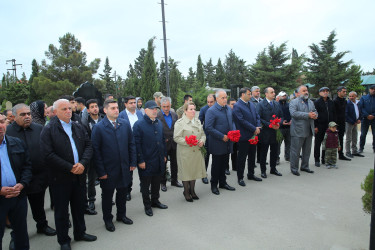 27 sentyabr 2025-ci il tarixində 27 Sentyabr - Anım Gününün beşinci ildönümünün qeyd olunması ilə əlaqədar  II Fəxri Xiyaban, Xocəsən, Biləcəri və Binəqədi qəsəbələrində yerləşən Vətən müharibəsi Şəhidlərinin Xiyaban Komplekslərinin ziyarəti