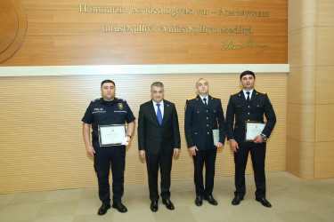 02 iyul 2025-ci il tarixində Binəqədi Rayon İcra Hakimiyyətinin inzibati binasında 2 İyul-“Azərbaycan Polisi Günü” və Azərbaycan Polisinin yaranmasının 107-ci ildönümü münasibətilə tədbir