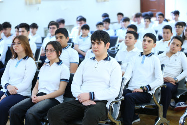 03 dekabr 2025-ci il tarixində 248 № li tam  orta məktəbdə "Narkotiksiz gələcək naminə!” mövzusunda növbəti maarifləndirici tədbir