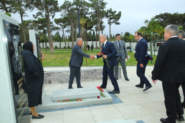 27 sentyabr 2025-ci il tarixində 27 Sentyabr - Anım Gününün beşinci ildönümünün qeyd olunması ilə əlaqədar  II Fəxri Xiyaban, Xocəsən, Biləcəri və Binəqədi qəsəbələrində yerləşən Vətən müharibəsi Şəhidlərinin Xiyaban Komplekslərinin ziyarəti