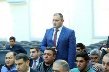 20 noyabr 2025-ci il tarixində Binəqədi Rayon İcra Hakimiyyətinin başçısı Elxan Allahverdiyevin Xocəsən qəsəbə sakinləri ilə səyyar qəbulu