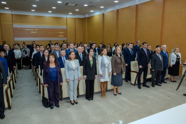 19 noyabr 2025-ci il tarixində Yeni Azərbaycan Partiyasının təsis edilməsinin 33-cü ildönümünə həsr olunmuş “Yeni Azərbaycan Partiyası: Heydər Əliyev dühası və siyasi varislik” mövzusunda tədbir