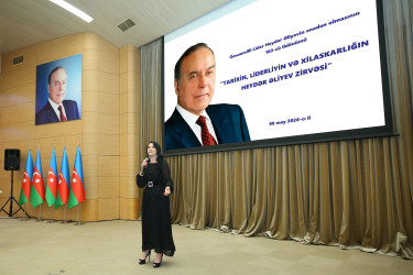 08 may 2026-cı il tarixində “Şəhərsalma və Memarlıq İli” çərçivəsində Binəqədi  rayonunda Ümummilli Lider Heydər Əliyevin anadan olmasının 103-cü ildömümünə həsr olunmuş “TARİXİN, LİDERLİYİN VƏ XİLASKARLIĞIN HEYDƏR ƏLİYEV ZİRVƏSİ" adlı tədbir