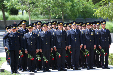 02 iyul 2025-ci il tarixində Binəqədi Rayon İcra Hakimiyyətinin inzibati binasında 2 İyul-“Azərbaycan Polisi Günü” və Azərbaycan Polisinin yaranmasının 107-ci ildönümü münasibətilə tədbir