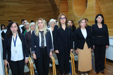 3 noyabr 2025-ci il tarixində “İdrak” liseyində 8 Noyabr-Zəfər Gününün beşinci ildönümünə həsr olunmuş "Zəfərin qəhrəmanları: şəhidlər və qazilər" adlı tədbir