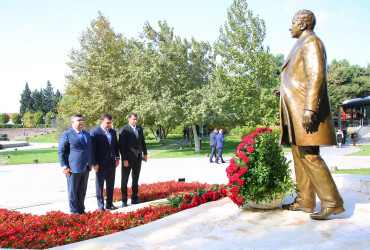 Binəqədi rayonunda Yeni Azərbaycan Partiyasının yaradılmasının 30-cu ildönümü münasibətilə təntənəli tədbir