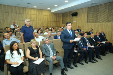 20 avqust 2026-cı il tarixində Binəqədi Rayon İcra Hakimiyyətinin başçısı Elxan Allahverdiyevin M.Ə.Rəsulzadə qəsəbə sakinləri ilə səyyar qəbulu