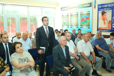 19 iyun 2025-ci il tarixində Binəqədi Rayon İcra Hakimiyyətinin başçısı Elxan Allahverdiyevin Xocəsən qəsəbəsinin sakinləri ilə səyyar qəbulu