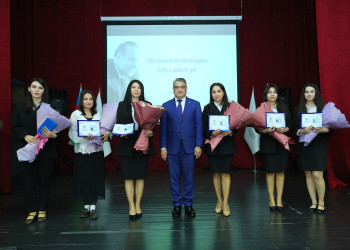06 aprel 2026-cı il tarixində YAP Binəqədi rayon təşkilatı Ümummilli lider Heydər Əliyevin anadan olmasının 103-cü ildönümünə həsr olunmuş “Ulu öndərin tarixi missiyası – zəfərə aparan yol” adlı tədbir