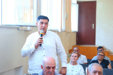 13 avqust 2026-cı il tarixində Binəqədi Rayon İcra Hakimiyyətinin başçısı Elxan Allahverdiyevin 6-cı mikrorayon sakinləri ilə səyyar qəbulu