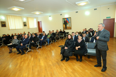 18 dekabr 2025-ci il tarixində Binəqədi Rayon İcra Hakimiyyətinin başçısı Elxan Allahverdiyevin 9-cu mikrorayon sakinləri ilə səyyar qəbulu