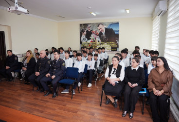 05 dekabr 2025-ci il tarixində 217 № li tam orta məktəbdə "Narkotiksiz gələcək naminə!” mövzusunda növbəti maarifləndirici tədbir