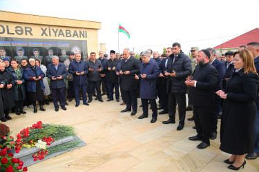 Vətən müharibəsi şəhid-gizir Vüsal Valeh oğlu Rüstəmovovun şəhadətinin ikinci ildönümü münasibətilə anım mərasimi